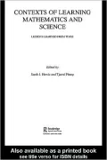 Contexts of Learning Mathematics and Science