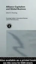 Alliance Capitalism and Global Business