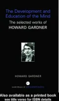 The Development and Education of Mind