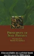 Principles of Soil Physics