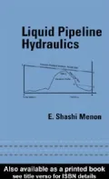 Liquid Pipeline Hydraulics