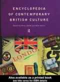 Encyclopedia of contemporary British culture