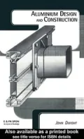 Aluminium Design and Construction