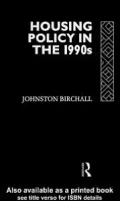 Housing Policy in the 1990s