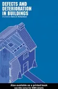 Defects and Deterioration in Buildings