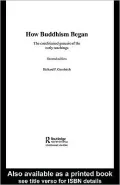 How Buddhism began