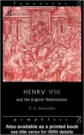 Henry VIII and the English Reformation