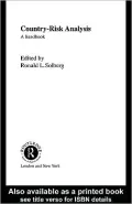 Country Risk Analysis