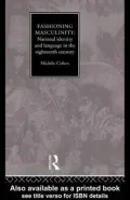 Fashioning Masculinity