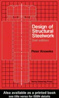 Design of Structural Steelwork
