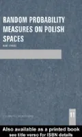 Random Probability Measures on Polish Spaces
