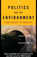 Politics and the Environment
