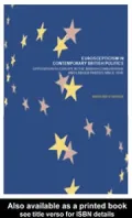 Euroscepticism in Contemporary British Politics