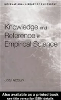 Knowledge and reference in empirical science
