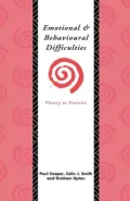 Emotional and Behavioural Difficulties