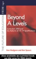Beyond A-levels