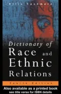 Dictionary of race and ethnic relations