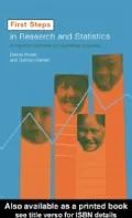 First Steps In Research and Statistics
