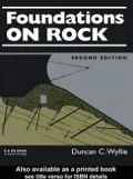 Foundations on Rock