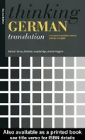 Thinking German Translation