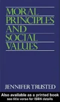 Moral Principles and Social Values