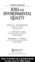 Soils and Environmental Quality, Third Edition