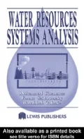 Water Resources Systems Analysis