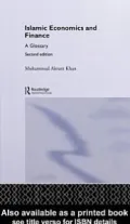 Islamic Economics and Finance