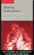 Making Shakespeare: From Stage to Page
