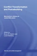 Conflict Transformation and Peacebuilding