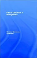 Ethical Dilemmas in Management