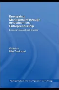 Energizing Management Through Innovation and Entrepreneurship