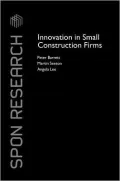 Innovation in Small Construction Firms