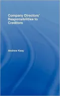 Company Directors' Responsibilities to Creditors