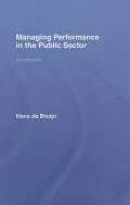 Managing Performance in the Public Sector