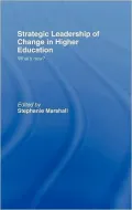 Strategic Leadership of Change in Higher Education