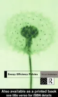 Energy Efficiency Policies