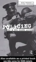 Policing for a New South Africa