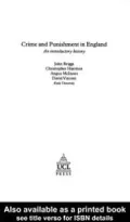 Crime And Punishment In England