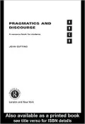 Pragmatics and Discourse
