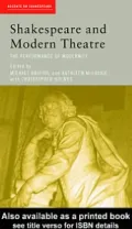 Shakespeare and Modern Theatre