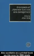 Encyclopaedia of Japanese Business and Management