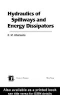 Hydraulics of Spillways and Energy Dissipators