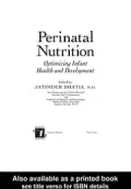 Perinatal Nutrition: Optimizing Infant Health and Development