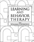 Learning and Behavior Therapy