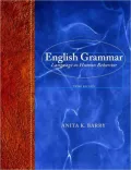 English Grammar: Language as Human Behavior