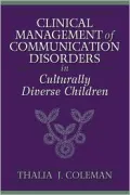 Clinical Management of Communication Disorders in Culturally Diverse Children