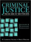 Criminal Justice Research Methods: Qualitative and Quantitative Approaches