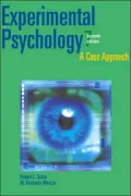 Experimental Psychology: A Case Approach