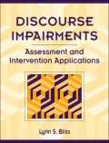 Discourse Impairments : Assessment and Intervention Applications